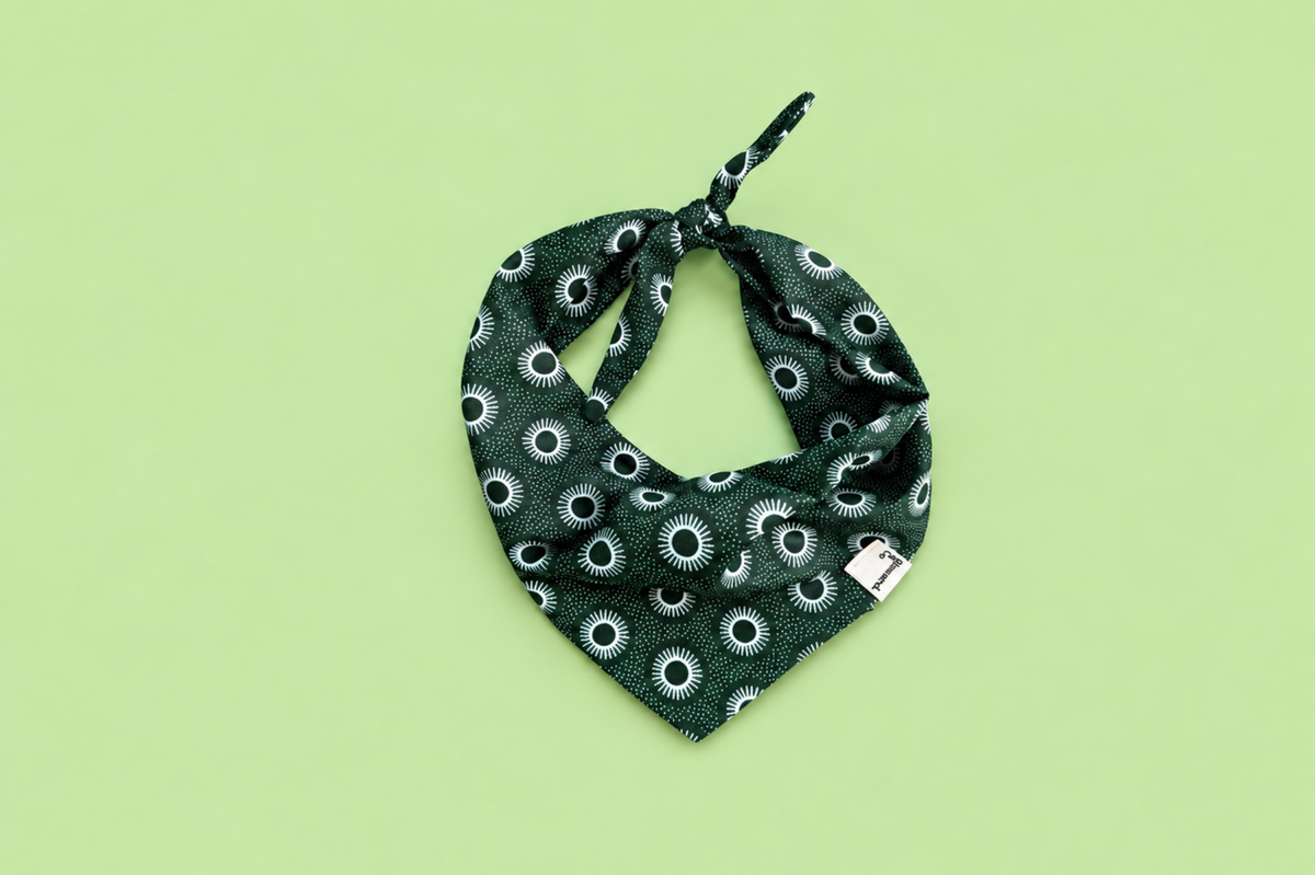 Bandana in festlichem Rot