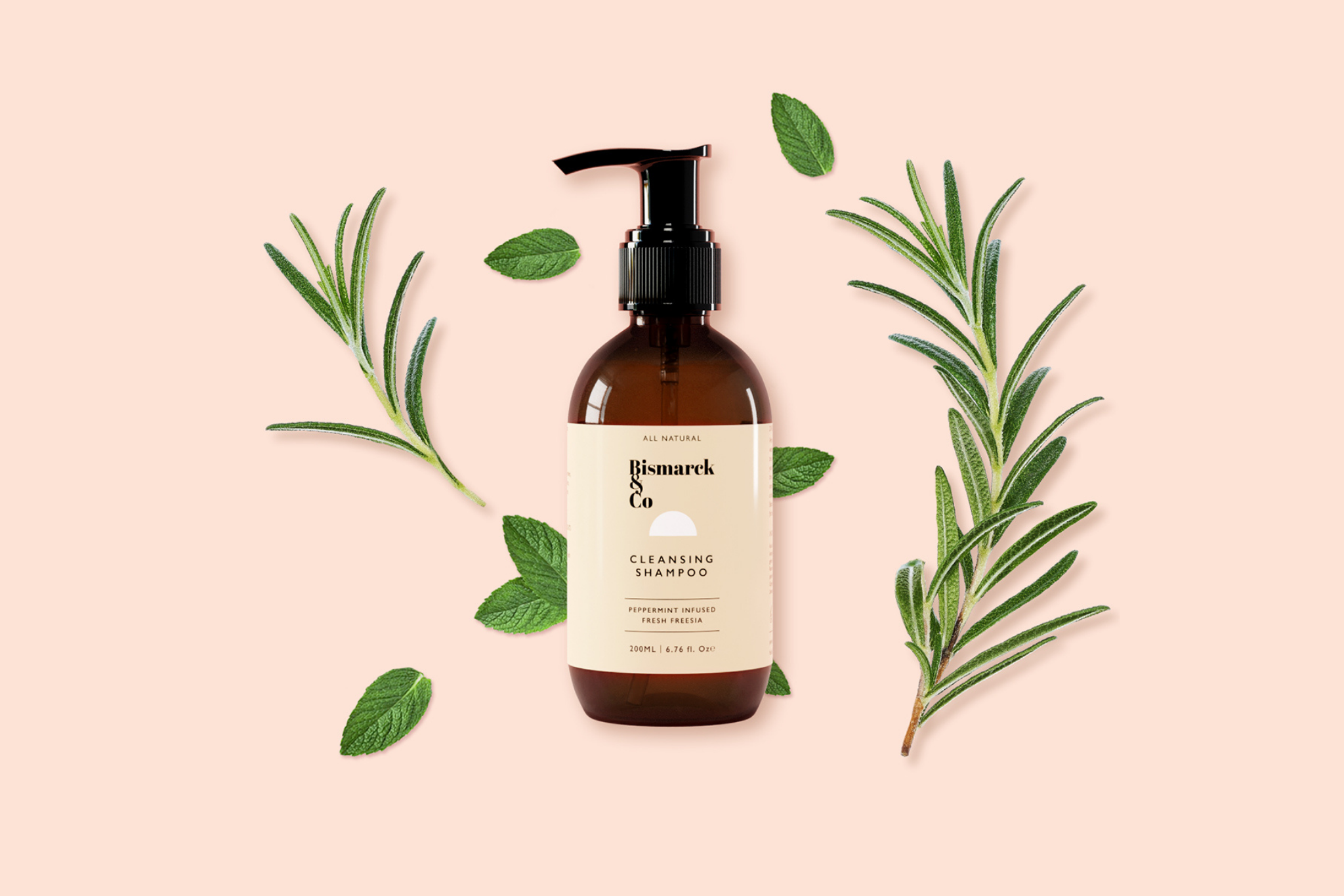 Natürliches Pflegeshampoo