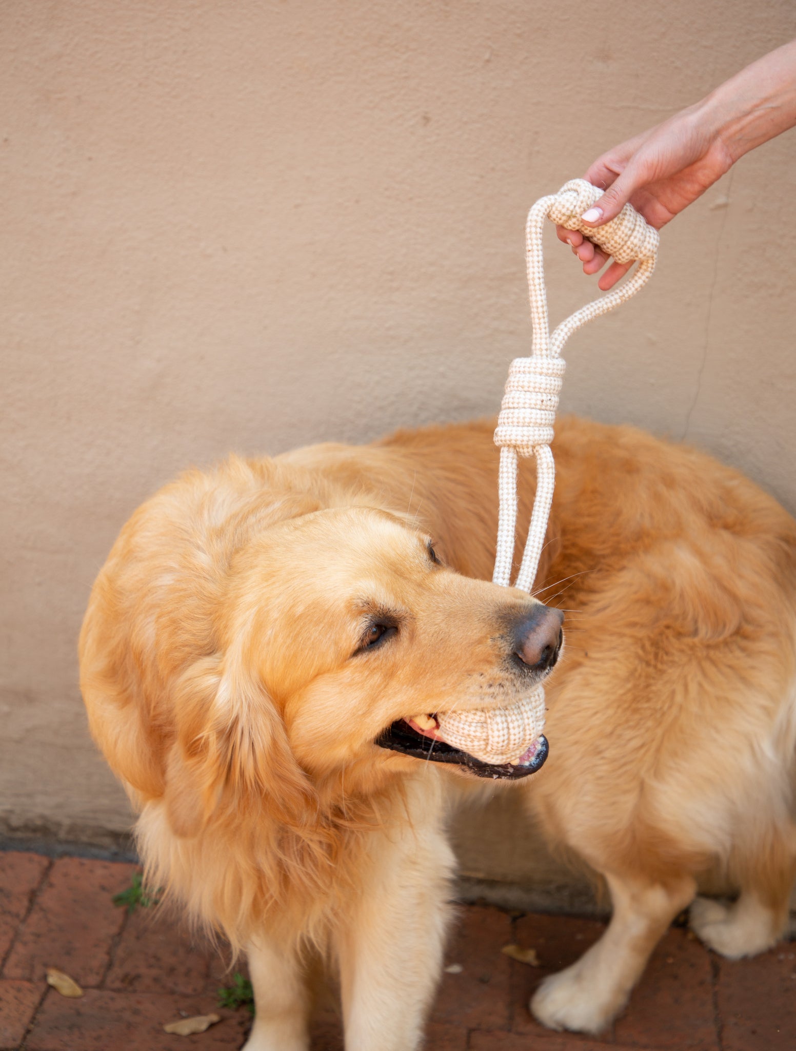 Natürliches Spielzeug aus Baumwolle & Jute
