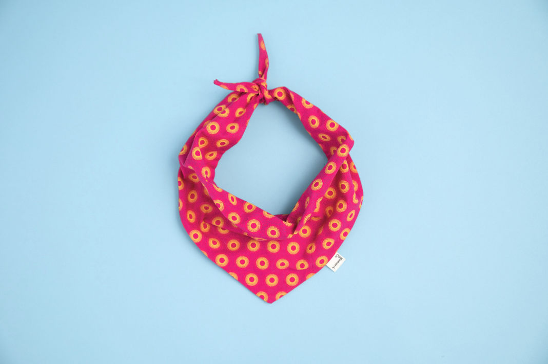 Bandana in Pink Shweshwe