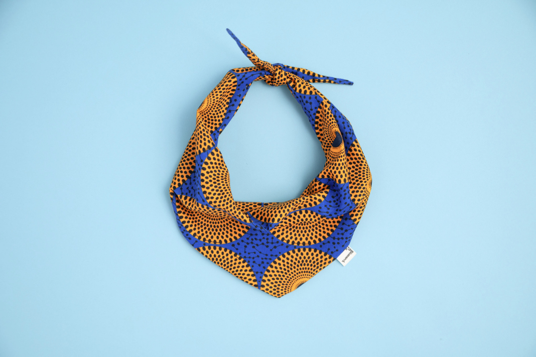 Bandana in Sonnenaufgang Shweshwe
