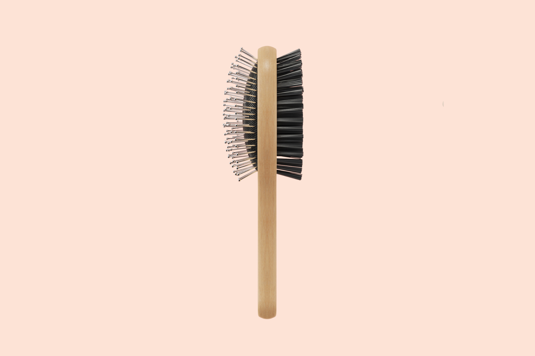 Double-sided Bamboo Hairbrush